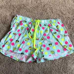 girls justice pj shorts!
